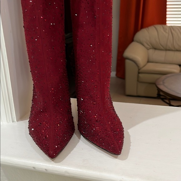 Jessica Simpson Maryeli Women's Embellished Dress Boots Women's Boots Size 6.5 - Picture 7 of 9